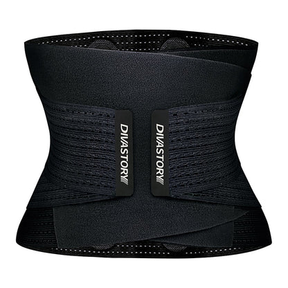 Burvogue neopreno sudor cintura entrenador Fitness cinturón termo cuerpo Shaper Trimmer corsé cintura Cincher Wrap entrenamiento Slim Shapewear