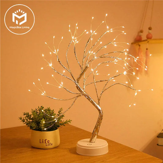 Mini Árbol Decorativo LED de Navidad