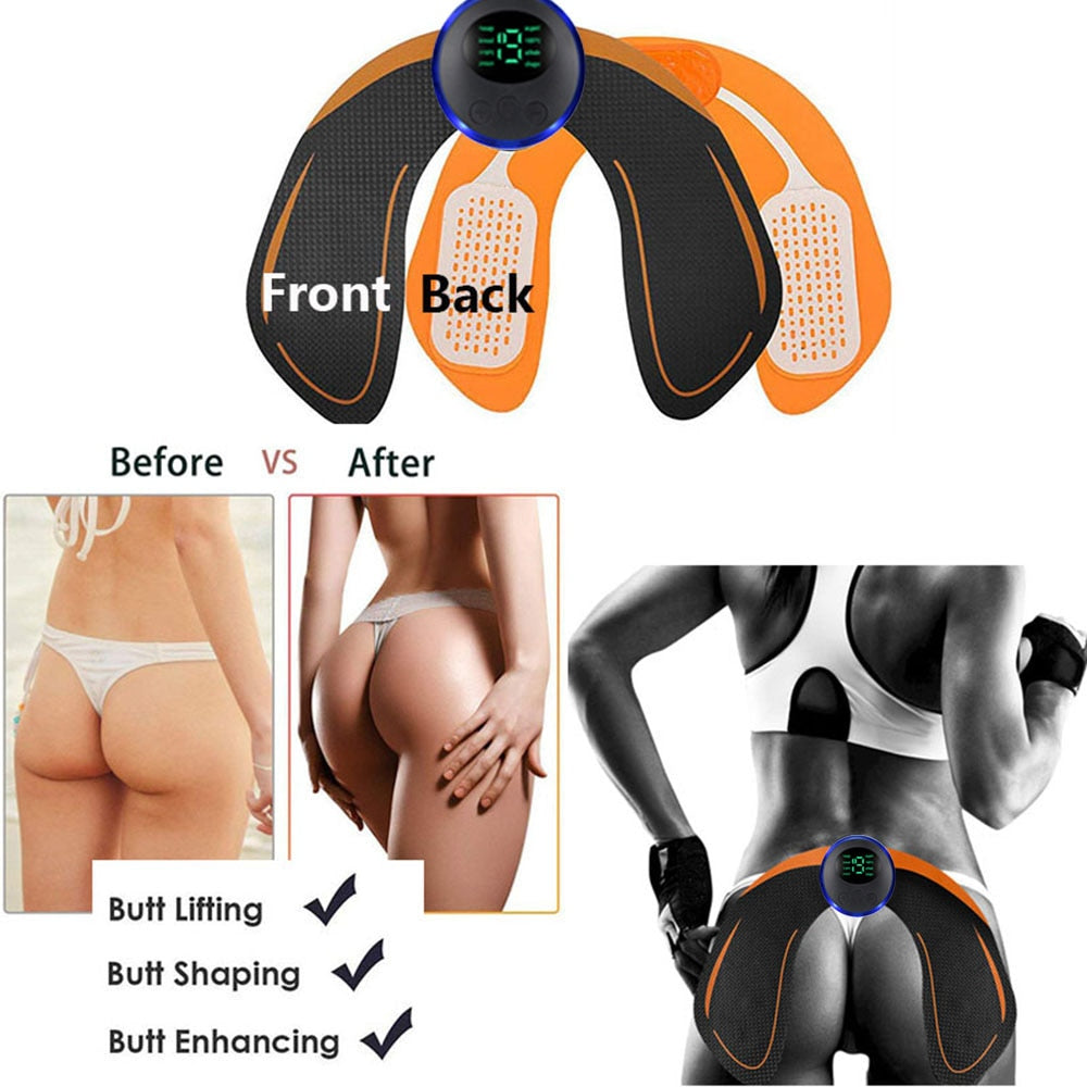 Control remoto EMS estimulador muscular inteligente eléctrico Fitness entrenamiento Abdominal pegatinas para pérdida de peso masajeador adelgazante corporal