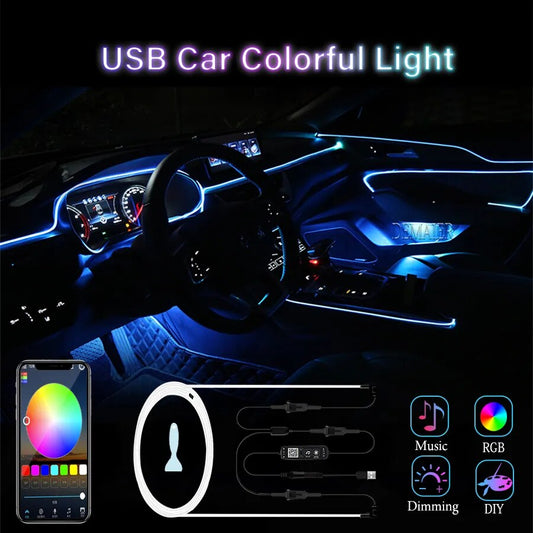 Car Interior LED Light