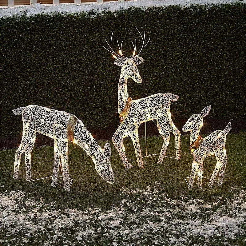 Ciervo Navideño para Jardín