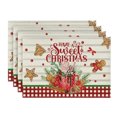 Manteles Navideños Individuales