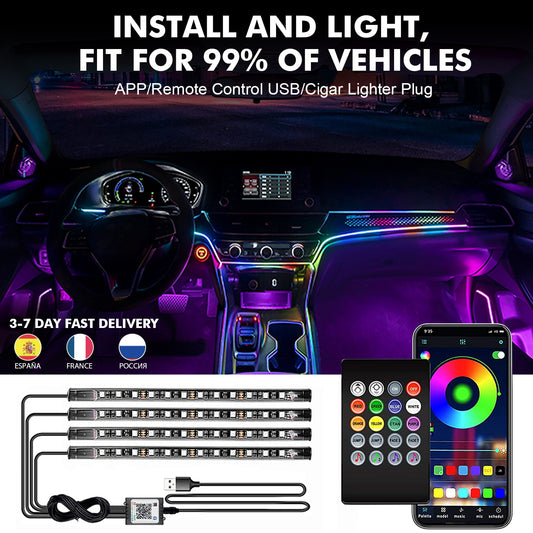 VAZU Car Interior Leds